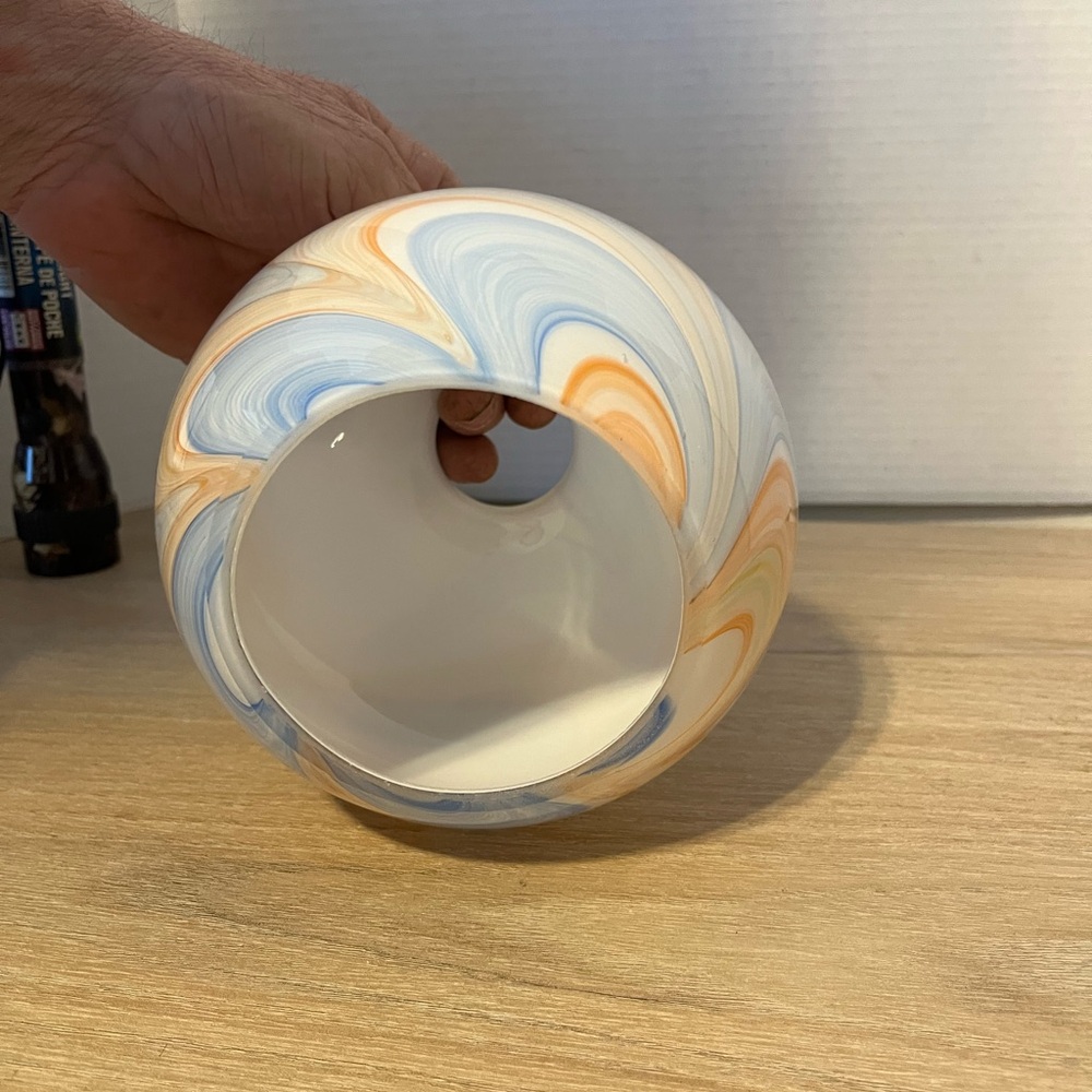 Multi-Colored Glass Shade - Picture 6 of 6